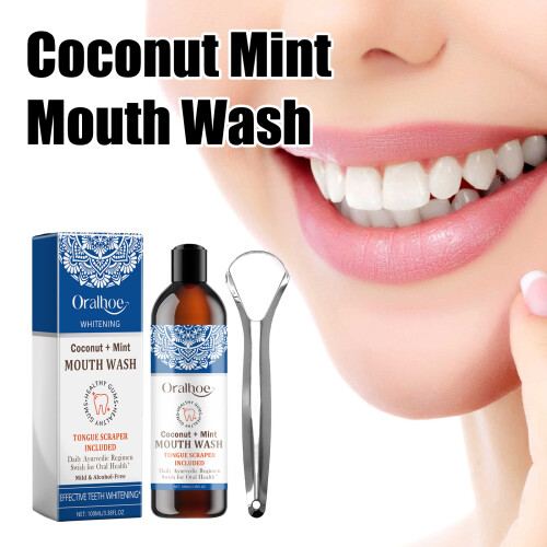 Teeth Whitening Rinse: Deep Clean, Fresh Breath, Stain Removal 1