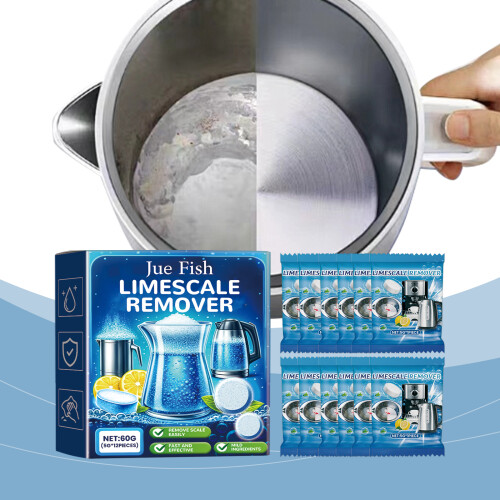 Jue Fish Scale Remover Effervescent Tablets (Lemon) 1