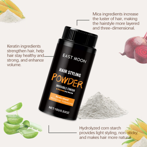 Keratin-Volumen-Puder für Ölkontrolle 2