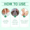 Foot Care Hydrating Heel Moisturizing Deodorizing 6