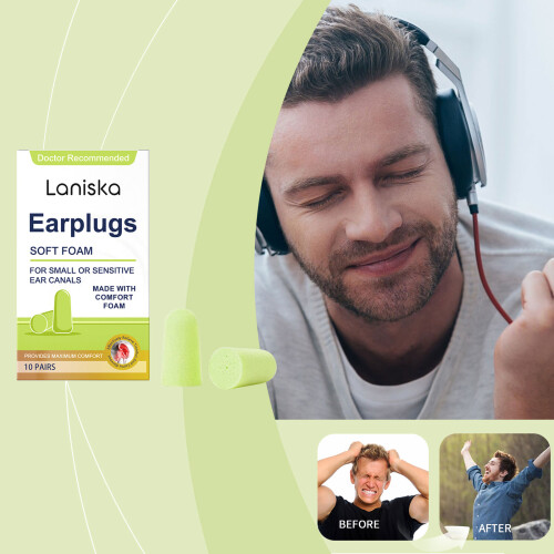 Soft Foam Earplugs Soothing 1