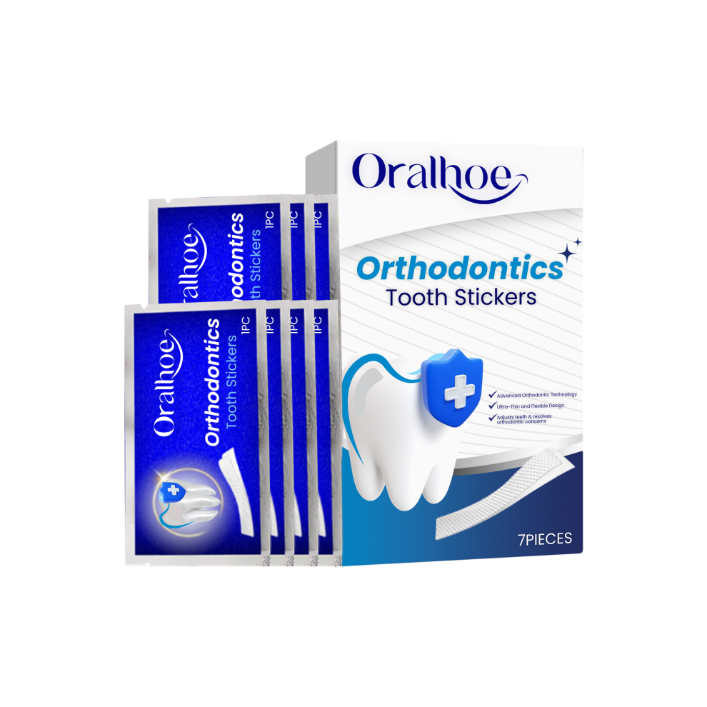 Lavender Orthodontic Stickers For Stain Removal & Fresh Teeth