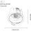 LED Recessed Lights, Dimmable Ceiling Spotlight, FlushMounted Downlight, Adjustable Spotlights Ref: 7687 5