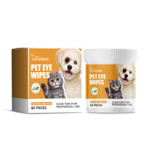 Pet Eye Wipes for Cats & Dogs Tear Stain Removal