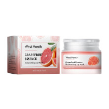Grapefruit Lip Mask - Moisturizing & Brightening