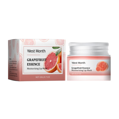 Grapefruit Lip Mask - Moisturizing & Brightening