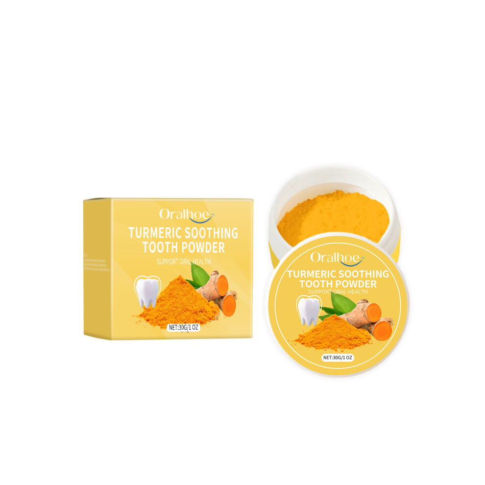 Turmeric Dental Powder: Teeth Whitening, Fresh Breath, Oral Care