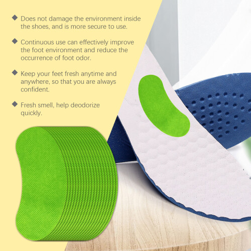 Insole Deodorant Patch for Moisture Control & Fresh Smell 2