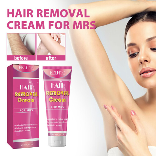 EELHOE Gentle Hair Removal Cream, Non-Irritating Moisturizing Smooth 1