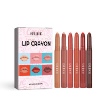 Lipstift, natürliche matte lange Haltbarkeit Lippenkontur