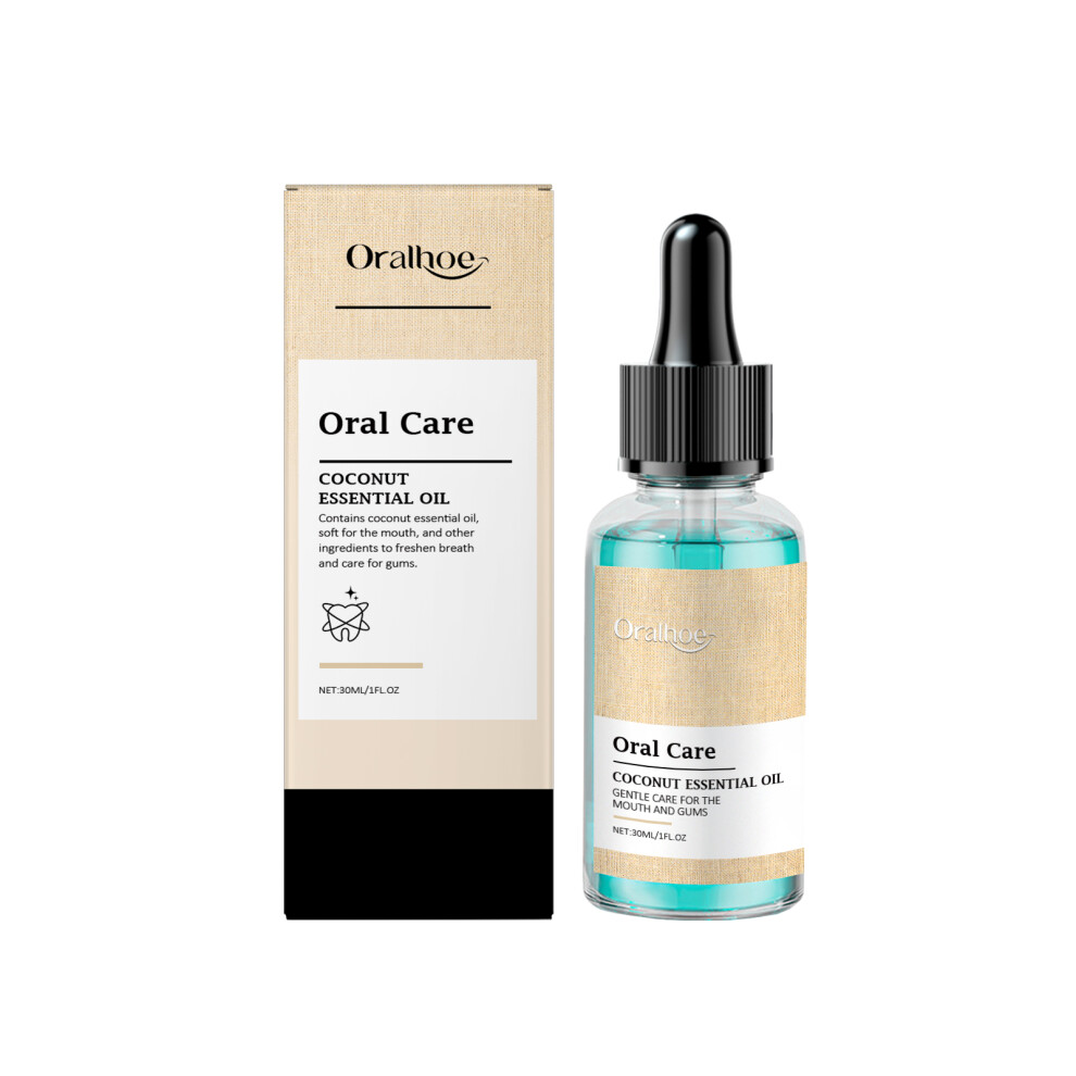 Coconut Mouthwash for Gum Care, Dirt Removal & Fresh Breath