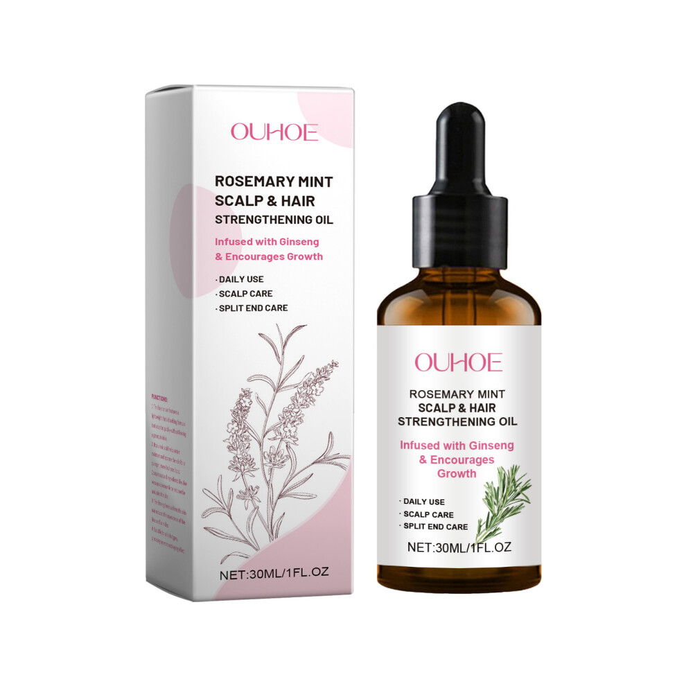 Rosemary Essential Oil - Moisturizes & Smooths Dry Hair & Scalp
