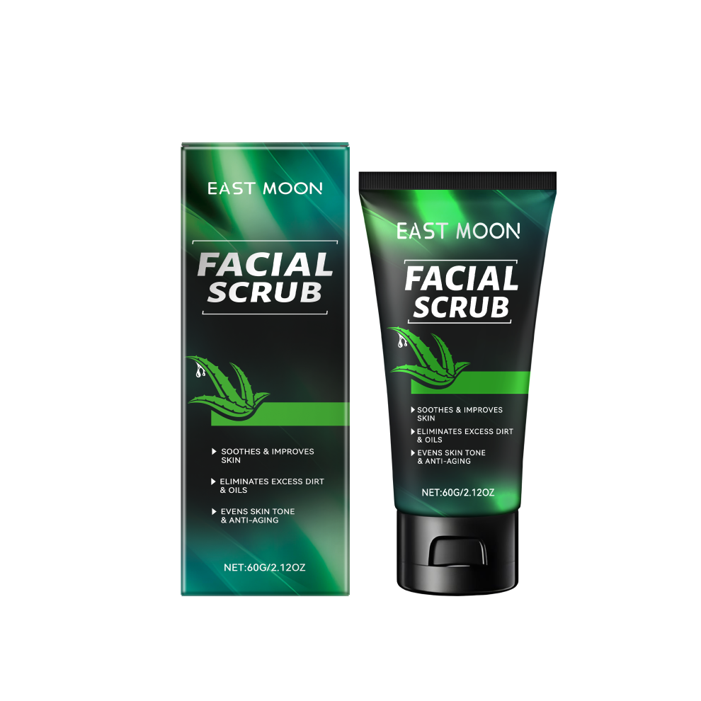 Gentle Moisturizing Scrub: Cleanses & Moisturizes Horny Skin