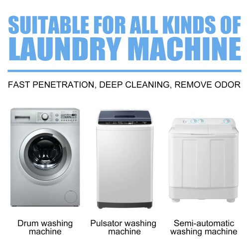 Washing Machine Cleaning Tablets for Drum, Dirt & Odor 2