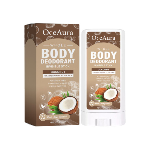 Whole Body Deodorant, Clean Armpit Sweat Odor Mild Stick