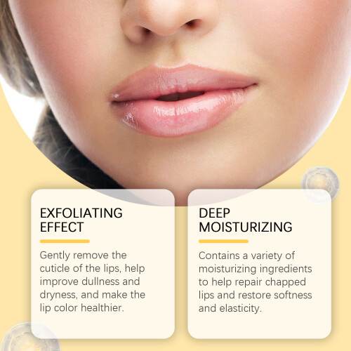 Vanilla Lip Scrub, Gently Repair Dead Lips 2