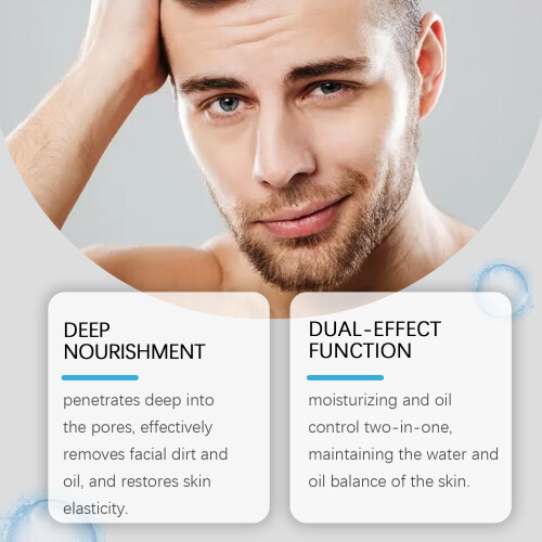 Men's Oil Control Hydrating Moisture Lock Toner 2