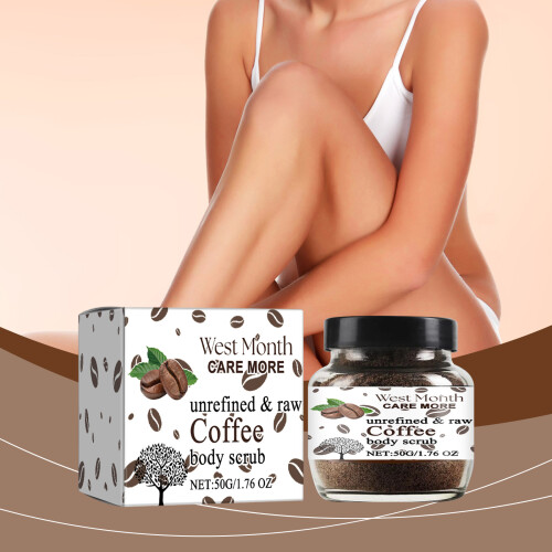 Coffee Body Scrub Exfoliates Moisturizes Skin 1