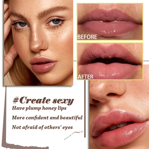 Lippenöl-Gloss: Feuchtigkeits spendend, reduziert Linien 2