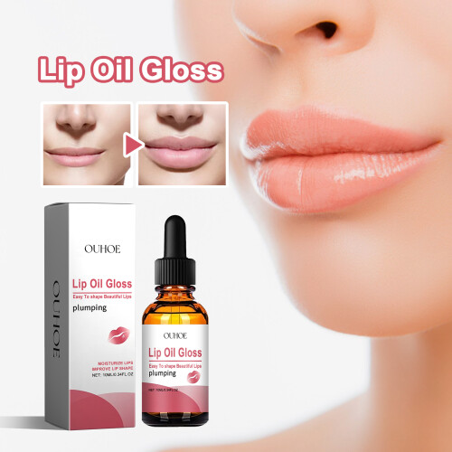 Lippenöl-Gloss: Feuchtigkeits spendend, reduziert Linien 1