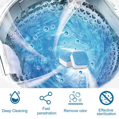 Washing Machine Cleaning Tablet - Slot Quick Clean & Deodorizer 2