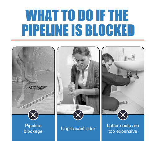 Abflussreiniger gegen Verstopfung und Geruch 2