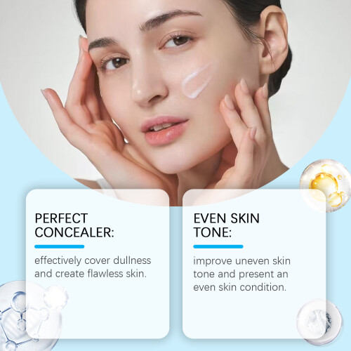 Moisturizing Primer for Dry Skin, Long-Lasting Makeup Base 2