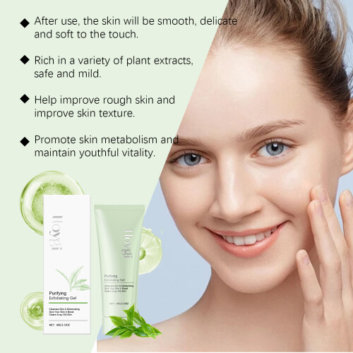 Exfoliating Gel for Blackheads and Acne 2