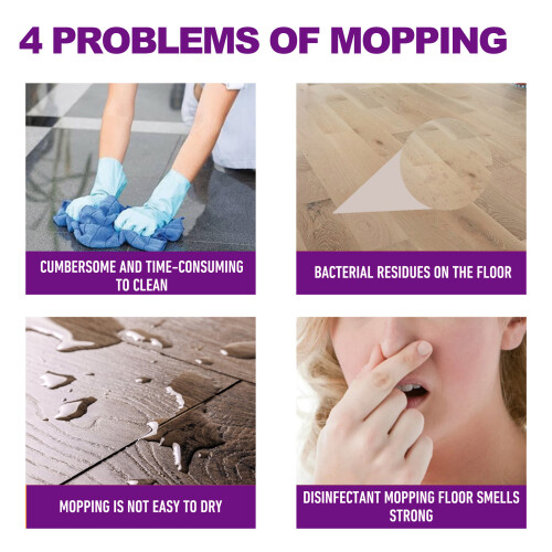 Multi-Purpose Floor Cleaner: Remove Soot & Scale in Kitchen/Bathroom 2