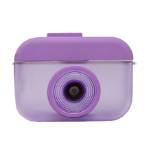 Lustiger Reisebecher in Kameraform, tolles Design, auslaufsicherer Outdoor-Trinkbecher mit Strohhalm für Indoor- und Outdoor-Abenteuer, farbenfroh