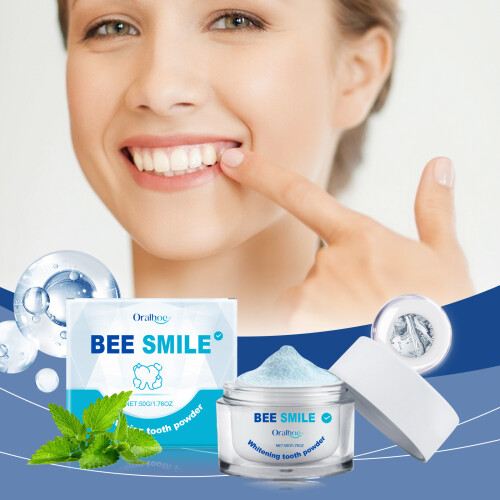 Mint Teeth Cleaning Powder Fresh Breath 1