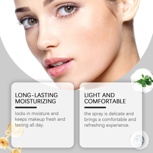 Moisturizing Setting Spray, Oil Control, Light & Long-Lasting 2