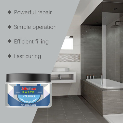 Tile Repair Paste for Glazed Marble & Ceramic Cracks & Holes 2