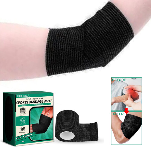 Selbstklebende elastische Ellenbandage gegen Verstauchung 1