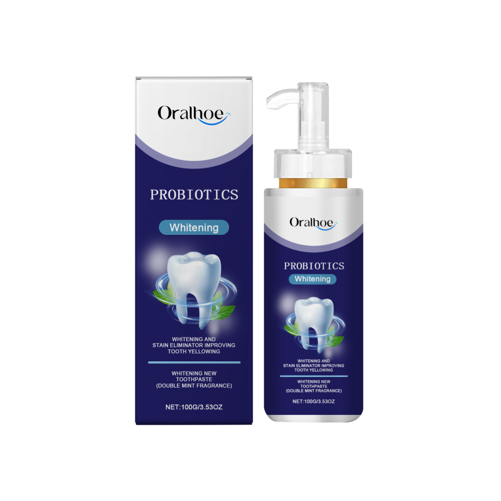 Oral Care Toothpaste: Gently Cleans Yellow Stains & Odors