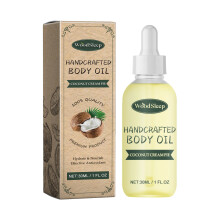 Coconut Cream Pie Body Oil for Deep Moisture & White Skin