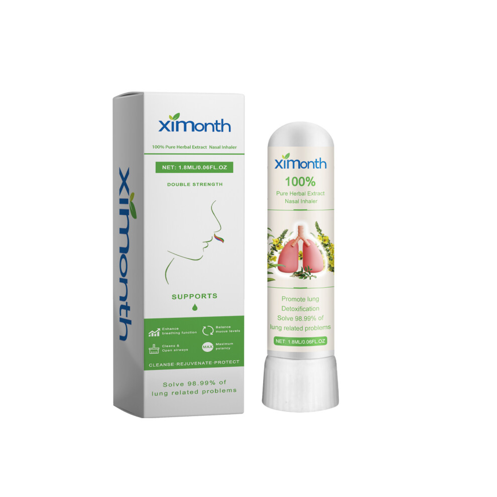 Herbal Nasal Inhaler for Irritation Relief & Clean Passages