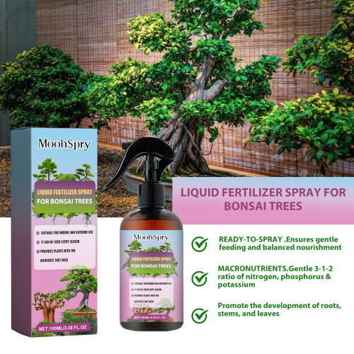 Premium 3-1-2 Flüssigdünger-Spray für Bonsai 2