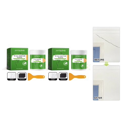 Wall Crack Repair Paste, Waterproof & Mold-Resistant 1