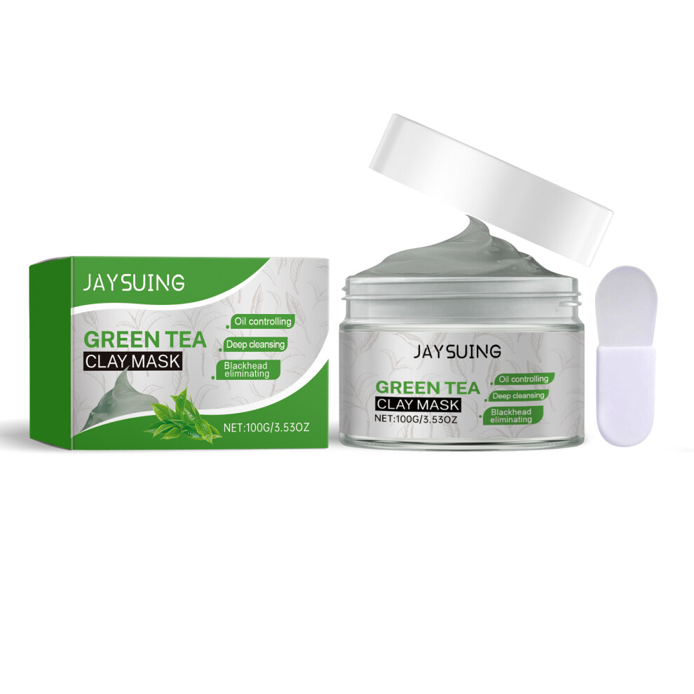 Green Facial Mud Mask: Oil Control, Firming & Smoothing For Even Skin Tone