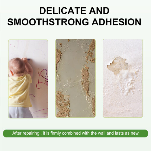 Wall Crack Repair Paste, Waterproof & Mold-Resistant 2