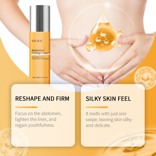 Bauchpflege-Lotion für weiche, hydratierte Haut - Massage 2
