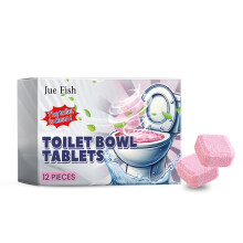 Jue Fisch-Toilettenreiniger-Tabletten - Desodorieren, Entkalken