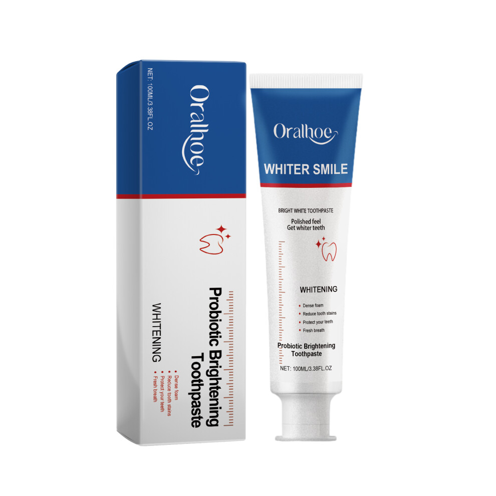 Yellow Enzyme Brightening Toothpaste, Stains Whitening Fresh Breath