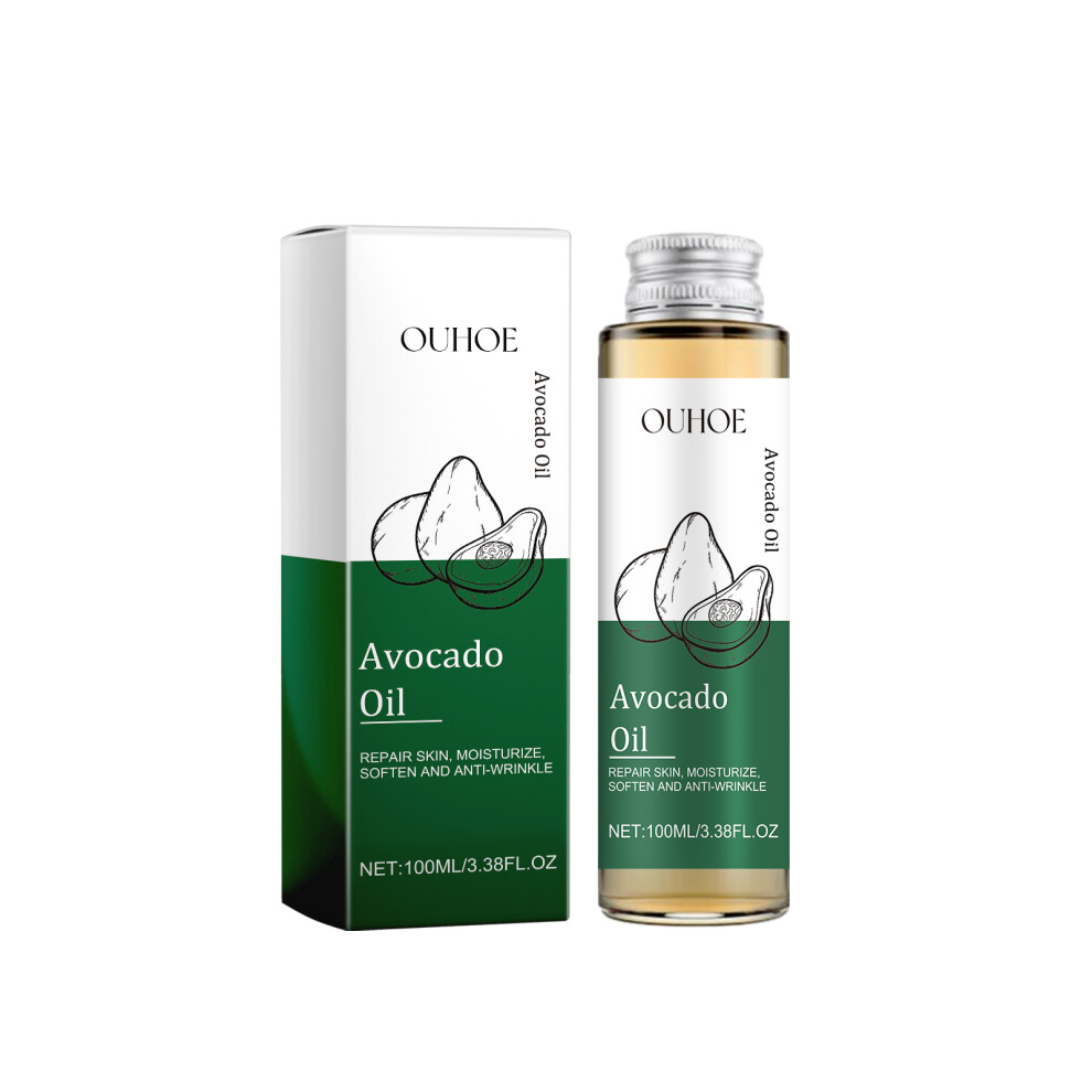 Avocado Oil - Skin Whitening & Hair Smoothing Massage Oil