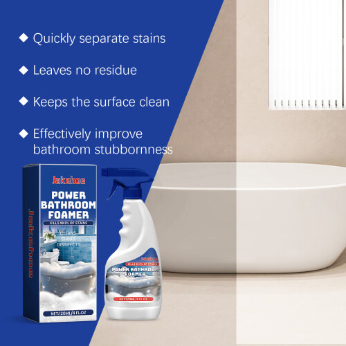Bathroom Foam Cleaner Spray Multi-Functional Stain & Dirt Remover 2