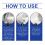 Bathroom Foam Cleaner Spray Multi-Functional Stain & Dirt Remover 9