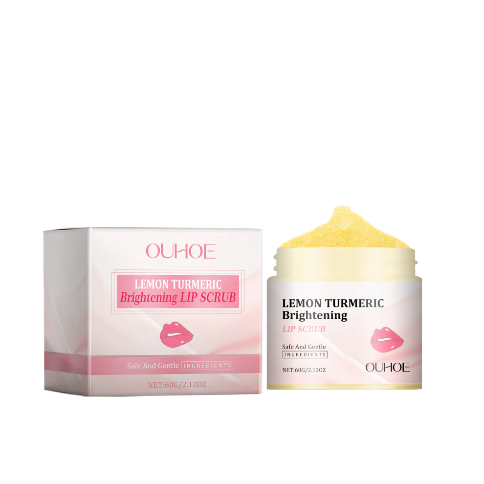 Turmeric Lip Scrub, Exfoliating, Hydrating & Moisturizing