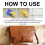 Leather Conditioner for Sofa, Shoes, Car Seats 10