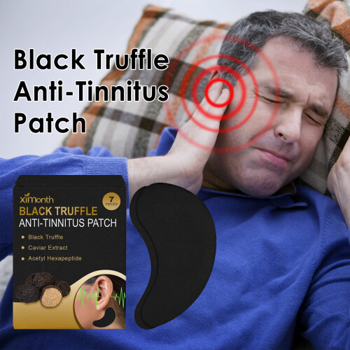 Schwarzer Trüffel-Tinnitus-Ohrpolster 1